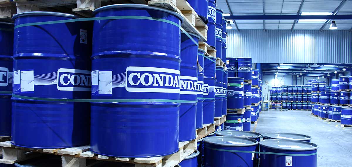 Storage facilities at CONDAT

