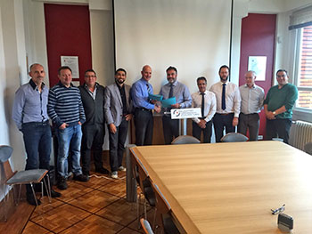 The contract between SMST Tubes France and Fives Bronx Limited was signed in Montbard (France) during August, 2015.