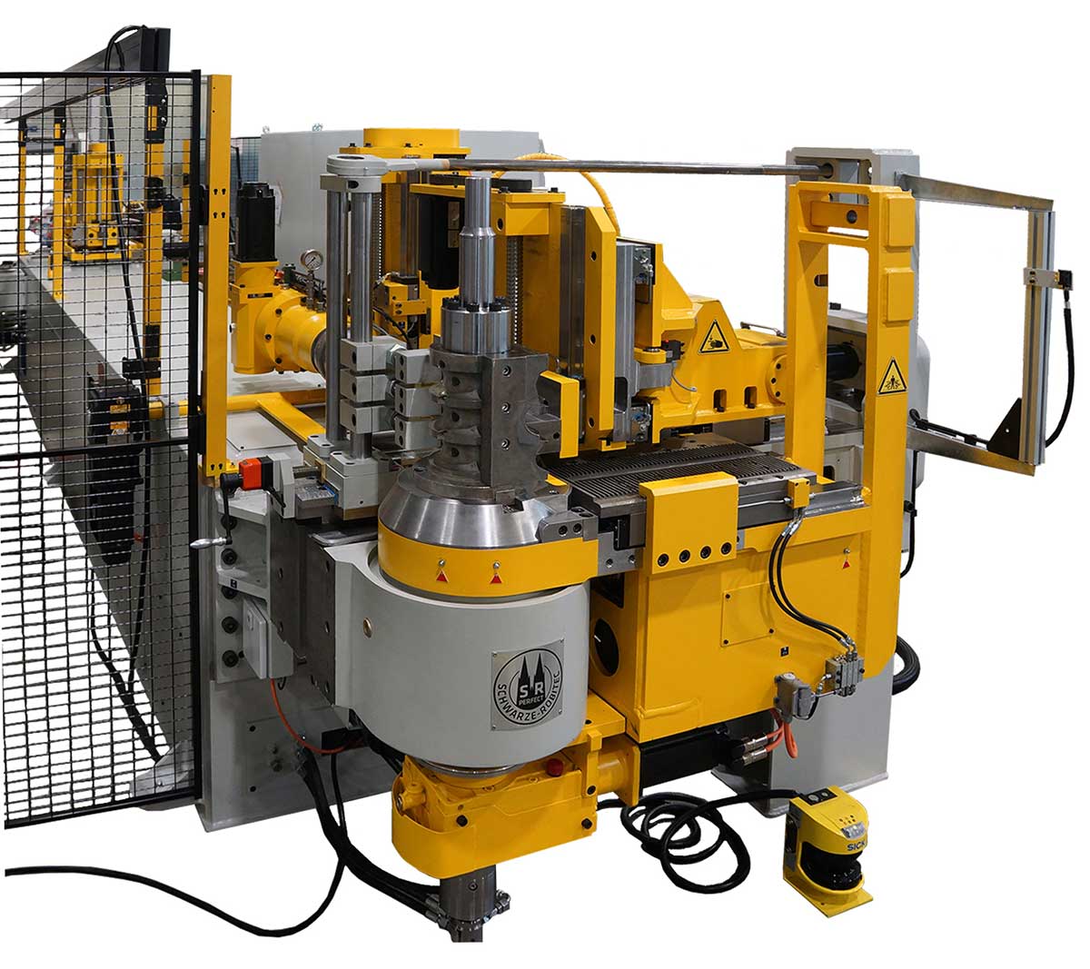 Schwarze-Robitec supplies a CNC 80 E TB MR to Joint Perforating Company, a UK-based automotive supplier. The machine forms part of the High-Performance series.
