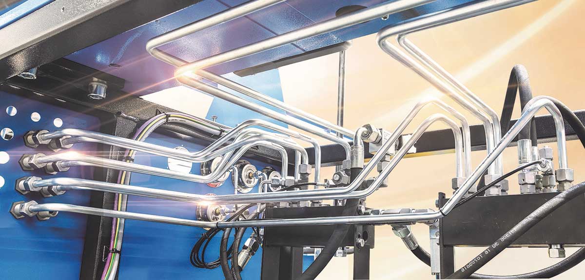 Sophisticated economic production: One-of-a-kind parts for special machines assembly – the first tube segment must be suitable.
Photo: PIPE BENDING SYSTEMS